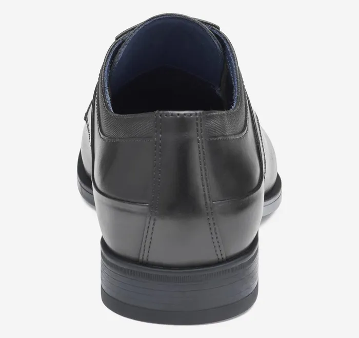 Johnston and Murphy Gibbons Plain Toe Black Full Grain Men LaceUps Johnston and Murphy Gibbons Plain Toe Black Full Grain Men LaceUps