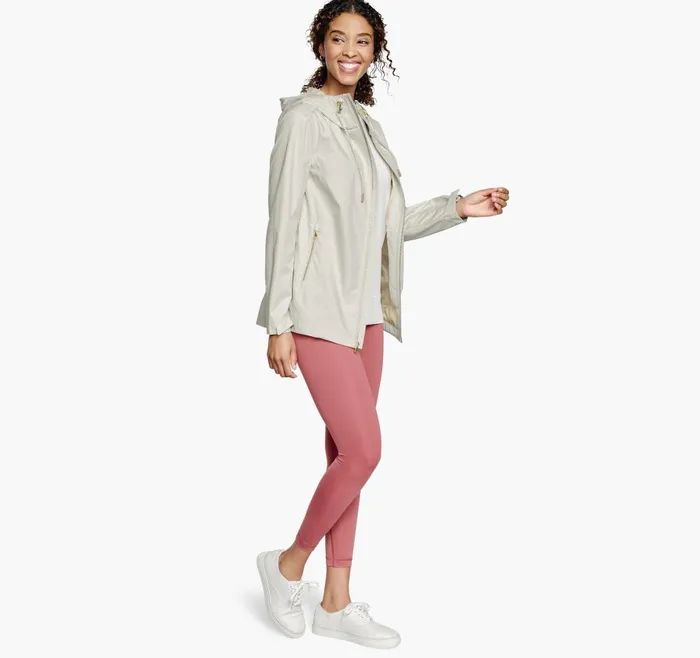 Johnston and Murphy Hooded Anorak Neutral Multi Women Coats Jackets and Vests Johnston and Murphy Hooded Anorak Neutral Multi Women Coats Jackets and Vests