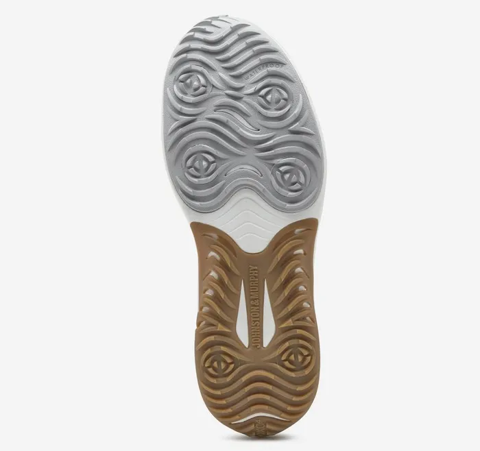 Johnston and Murphy HT1Luxe UThroat White Waterproof Full Grain Men Sneakers Johnston and Murphy HT1Luxe UThroat White Waterproof Full Grain Men Sneakers