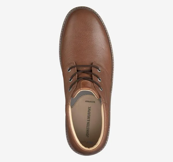 Johnston and Murphy McGuffey Lug Chukka Boot Brown Waterproof Full Grain Men Boots Johnston and Murphy McGuffey Lug Chukka Boot Brown Waterproof Full Grain Men Boots