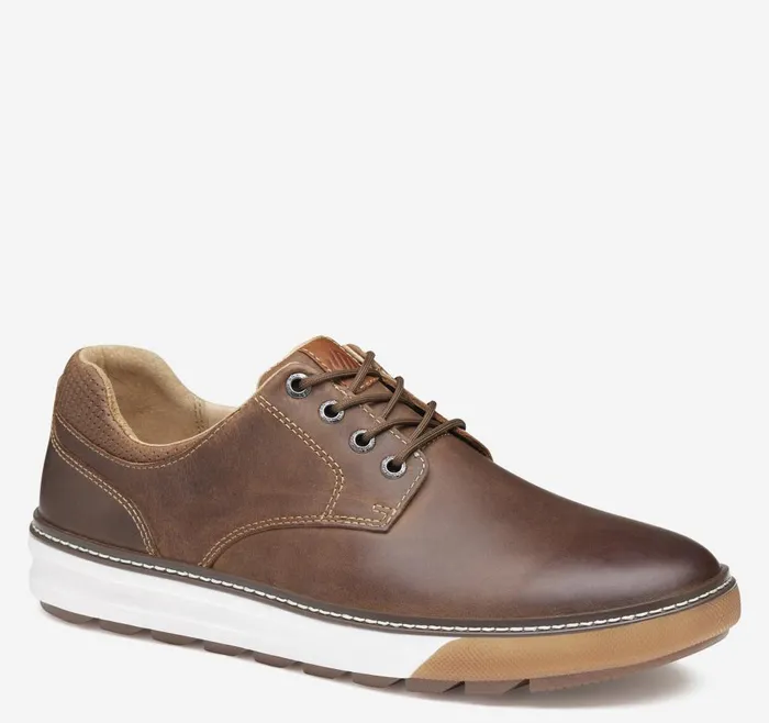 Johnston and Murphy McGuffey Lug Plain Toe Tan Oiled Waterproof Full Grain Men Sneakers Johnston and Murphy McGuffey Lug Plain Toe Tan Oiled Waterproof Full Grain Men Sneakers