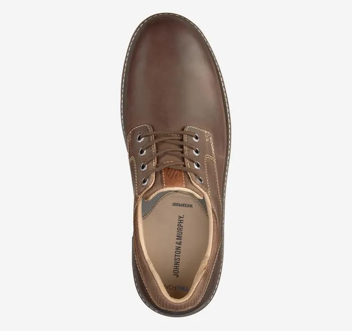 Johnston and Murphy McGuffey Lug Plain Toe Tan Oiled Waterproof Full Grain Men Sneakers Johnston and Murphy McGuffey Lug Plain Toe Tan Oiled Waterproof Full Grain Men Sneakers