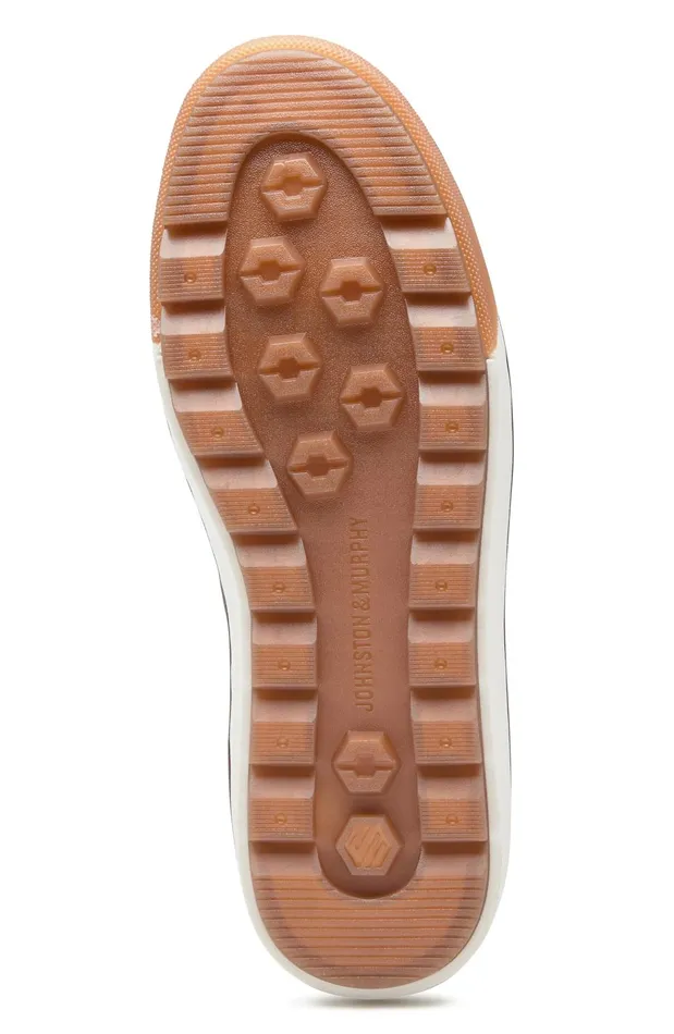 Johnston and Murphy McGuffey Lug Plain Toe Tan Oiled Waterproof Full Grain Men Sneakers Johnston and Murphy McGuffey Lug Plain Toe Tan Oiled Waterproof Full Grain Men Sneakers