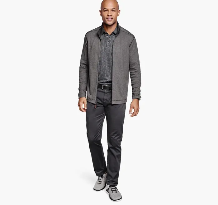 Johnston and Murphy Reversible FullZip Charcoalblack Men Sweaters and Knits Johnston and Murphy Reversible FullZip Charcoalblack Men Sweaters and Knits
