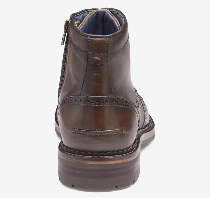 Johnston and Murphy XC Flex Connelly Wingtip Boot Tan Full Grain Men Boots