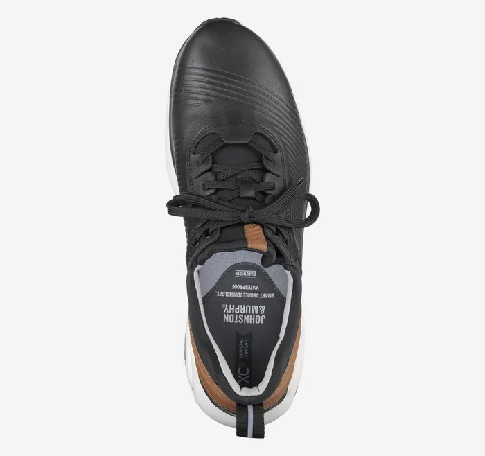 Johnston and Murphy XC4 TR1Luxe Hybrid Black Full Grain Men LaceUps Johnston and Murphy XC4 TR1Luxe Hybrid Black Full Grain Men LaceUps