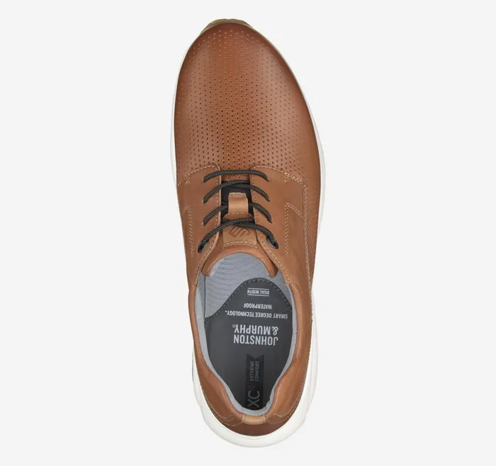 Johnston and Murphy XC4 TR3Luxe Hybrid Tan Waterproof Full Grain Men Sneakers Johnston and Murphy XC4 TR3Luxe Hybrid Tan Waterproof Full Grain Men Sneakers