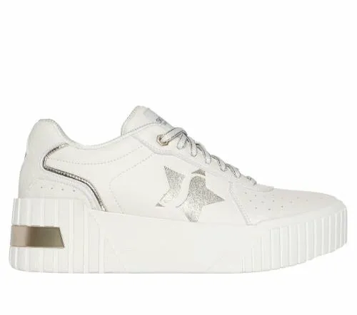 Jumbo Jade 8211 Lifted Chic Off White Women SKECHERS Lace Up