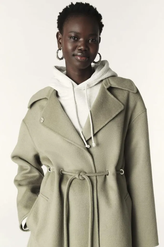 KateLong Coat Clothing Baandsh Jackets and Coats