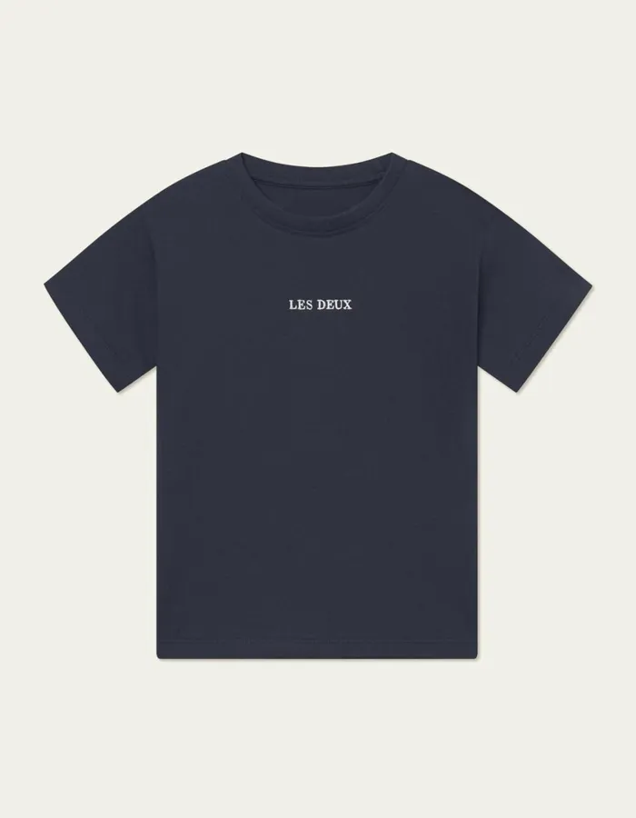 Kids Dexter TShirt Kids 8211 Dark Navy Les Deux Tops