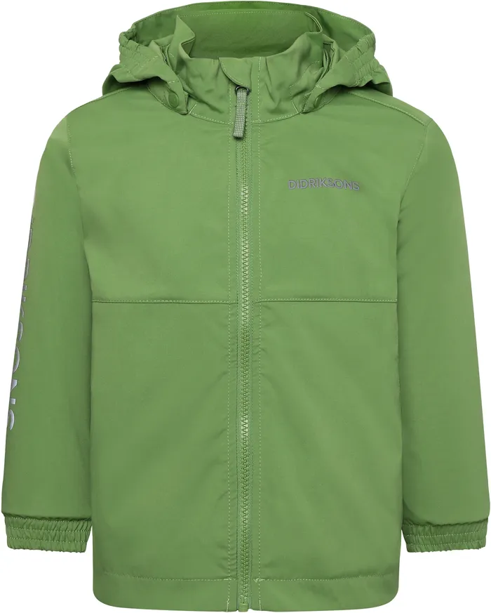 Kids Hallon Jacket Algae Green Didriksons Spring Jackets