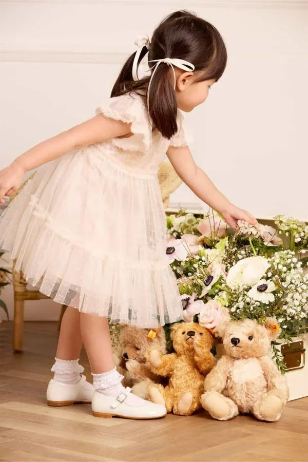 KIDS Needle and Thread Confetti Bodice Baby Dress Champagne KIDS Needle and Thread Confetti Bodice Baby Dress Champagne