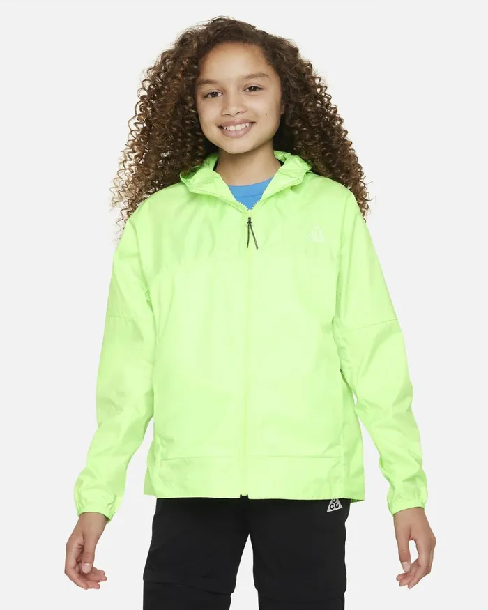 Kids Nike All Clothing Sportswear ACG StormFIT 039Cinder Cone039 Lime Blastsummit White Kids Nike All Clothing Sportswear ACG StormFIT 039Cinder Cone039 Lime Blastsummit White