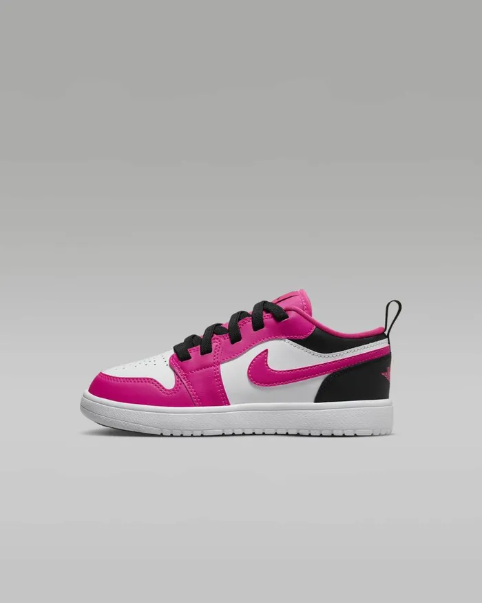 Kids Nike Jordan Jordan 1 Low Alt Whiteblackfierce Pink