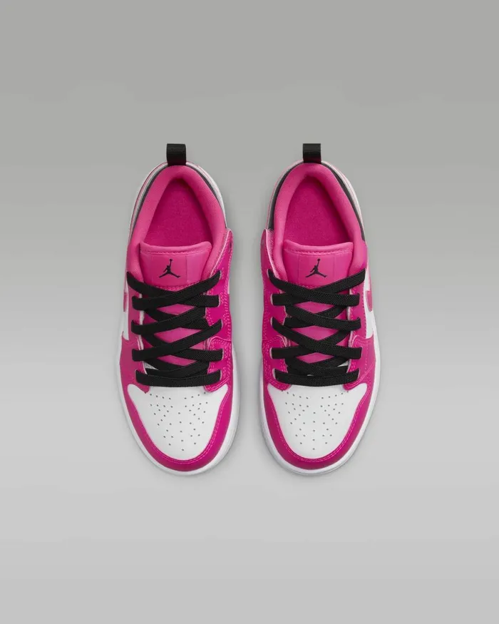 Kids Nike Jordan Jordan 1 Low Alt Whiteblackfierce Pink