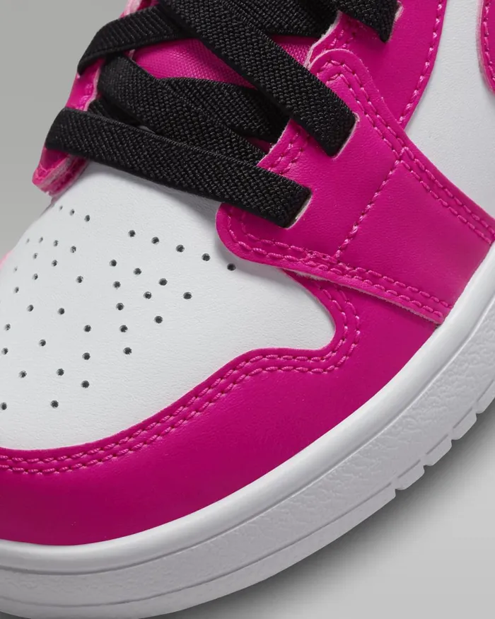 Kids Nike Jordan Jordan 1 Low Alt Whiteblackfierce Pink