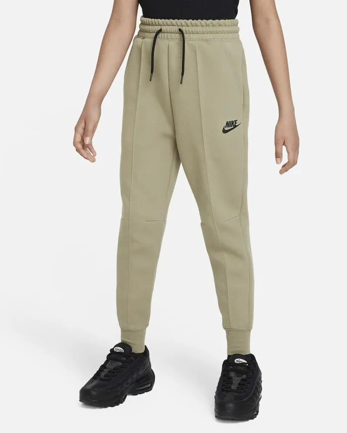 Kids Nike Trousers And Leggings Sportswear Tech Fleece Neutral Oliveblackblack Kids Nike Trousers And Leggings Sportswear Tech Fleece Neutral Oliveblackblack
