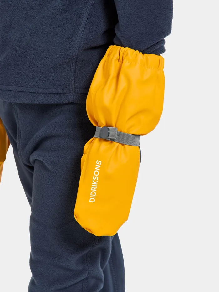Kids Pileglove Kid039s Galon Oat Yellow Didriksons Gloves and Mittens