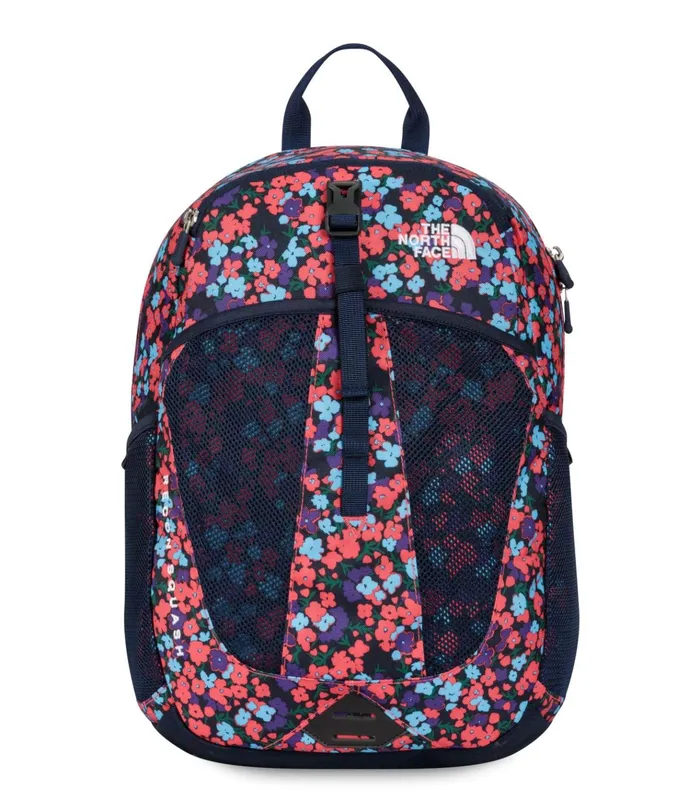 Kids Recon Squash Backpack Paradise Pink Wildflower Print The North Face Backpacks