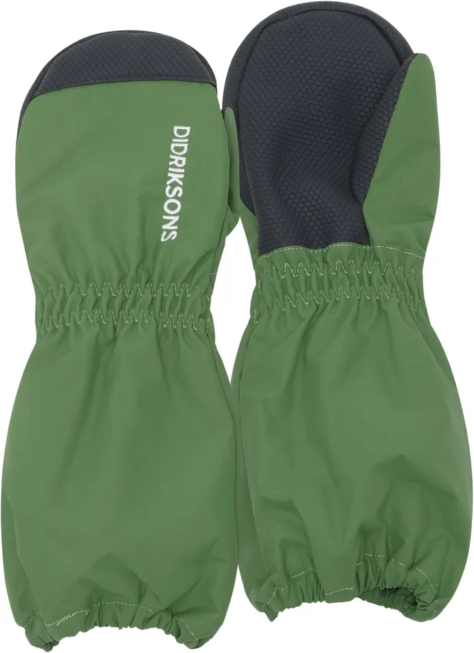 Kids Shell Gloves Algae Green Didriksons Gloves and Mittens