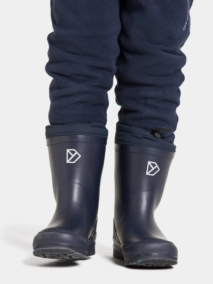 Kids Slush Boots Navy Didriksons Rubber Boots