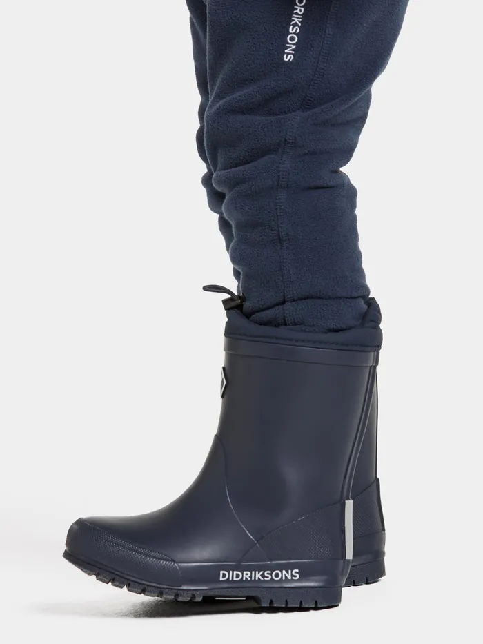 Kids Slush Boots Navy Didriksons Rubber Boots
