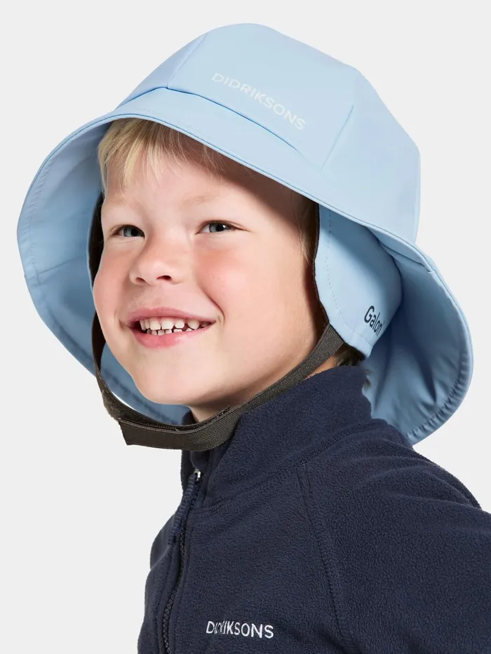 Kids Southwest Galon Light Sea Blue Didriksons Hats and Caps