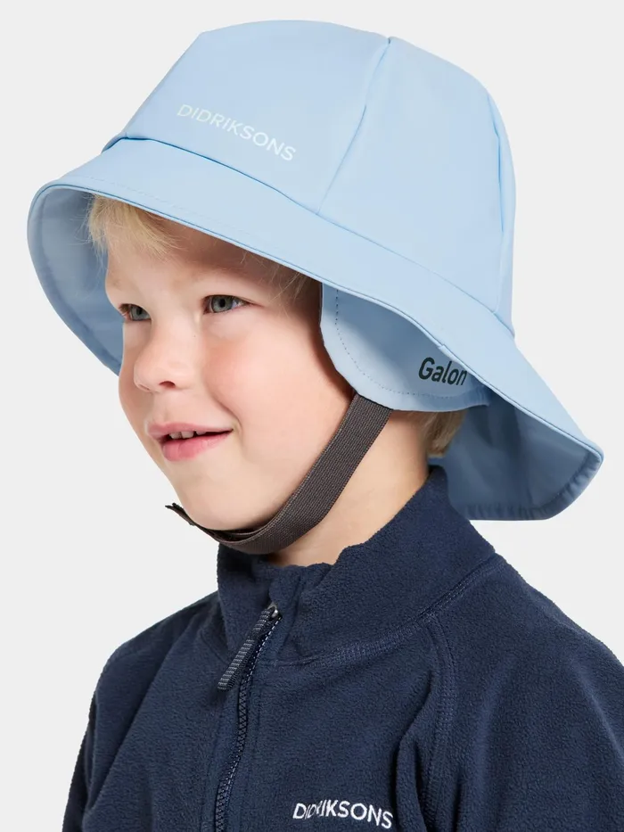 Kids Southwest Galon Light Sea Blue Didriksons Hats and Caps