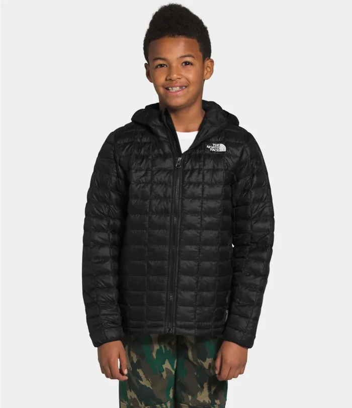 Kids ThermoBall Eco Hoodie Tnf Black The North Face Jackets and Vests