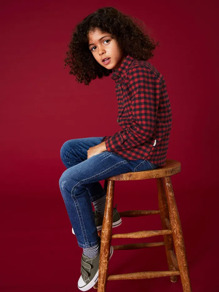 Kids White Stuff Girls039 Clothing River Rib Repair Jean
