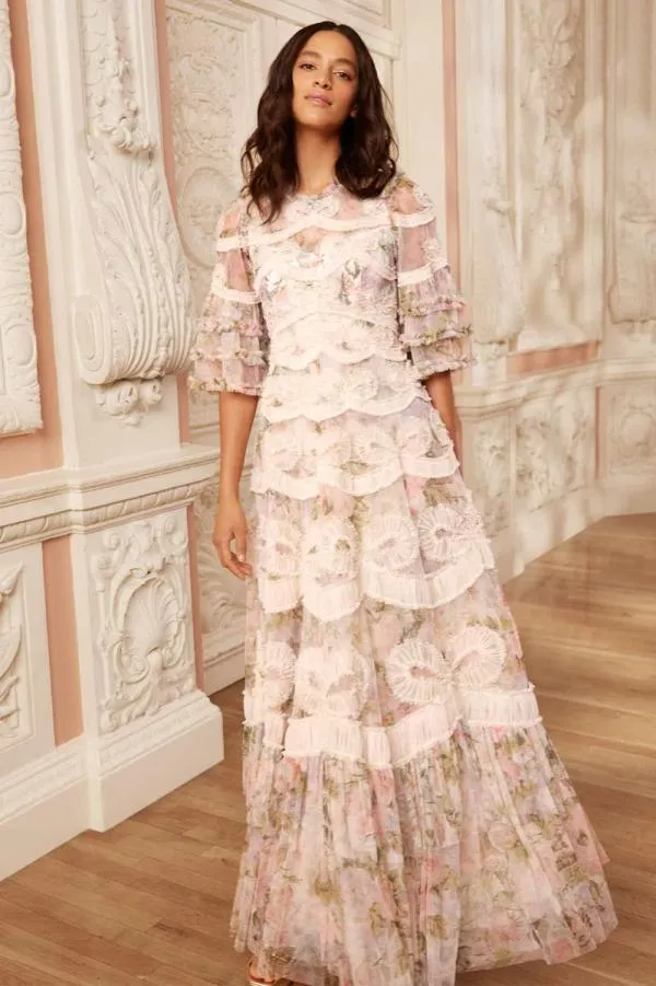 KIDSWomen Needle and Thread Rose Powder Ingrid Gown Multi