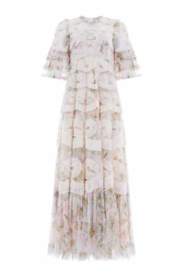 KIDSWomen Needle and Thread Rose Powder Ingrid Gown Multi KIDSWomen Needle and Thread Rose Powder Ingrid Gown Multi