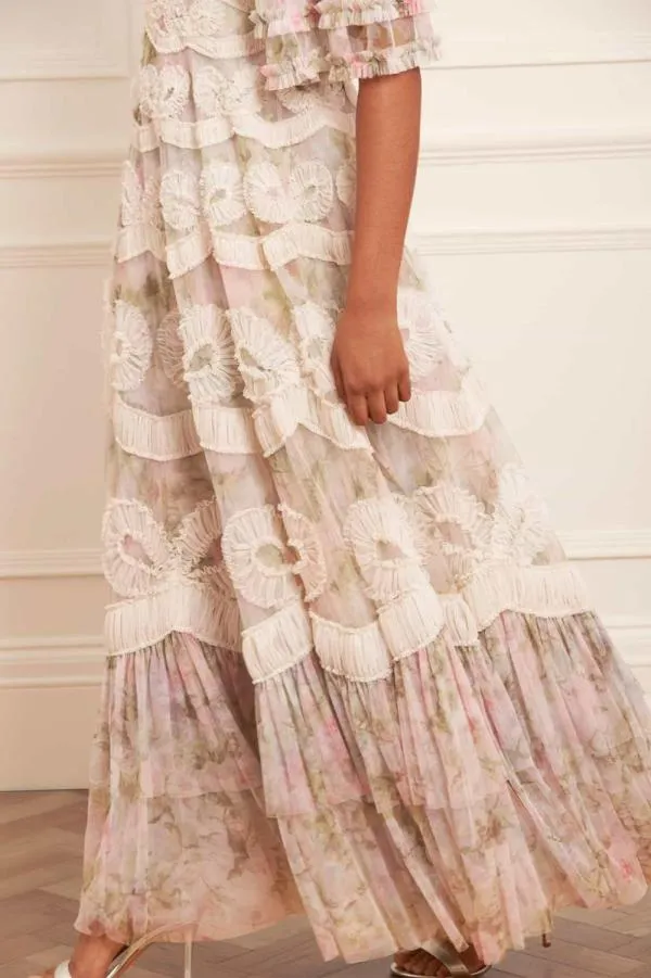 KIDSWomen Needle and Thread Rose Powder Ingrid Gown Multi KIDSWomen Needle and Thread Rose Powder Ingrid Gown Multi