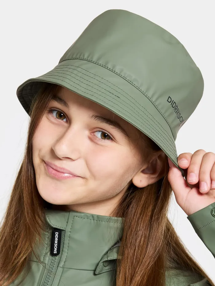KidsYouth Giga Kids Hat Light Moss Didriksons Hats and Caps