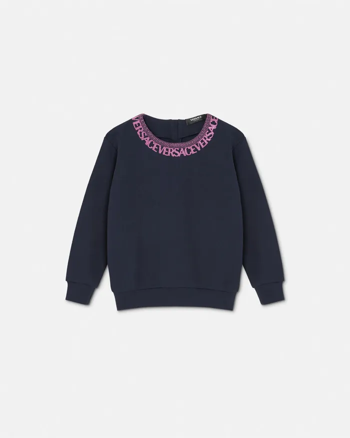 Knitwear and Sweatshirts Kids Versace Logo Sweatshirt 2u040