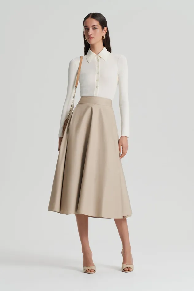 Knitwear KNIT SHIRT CREAM Scanlan Theodore Women