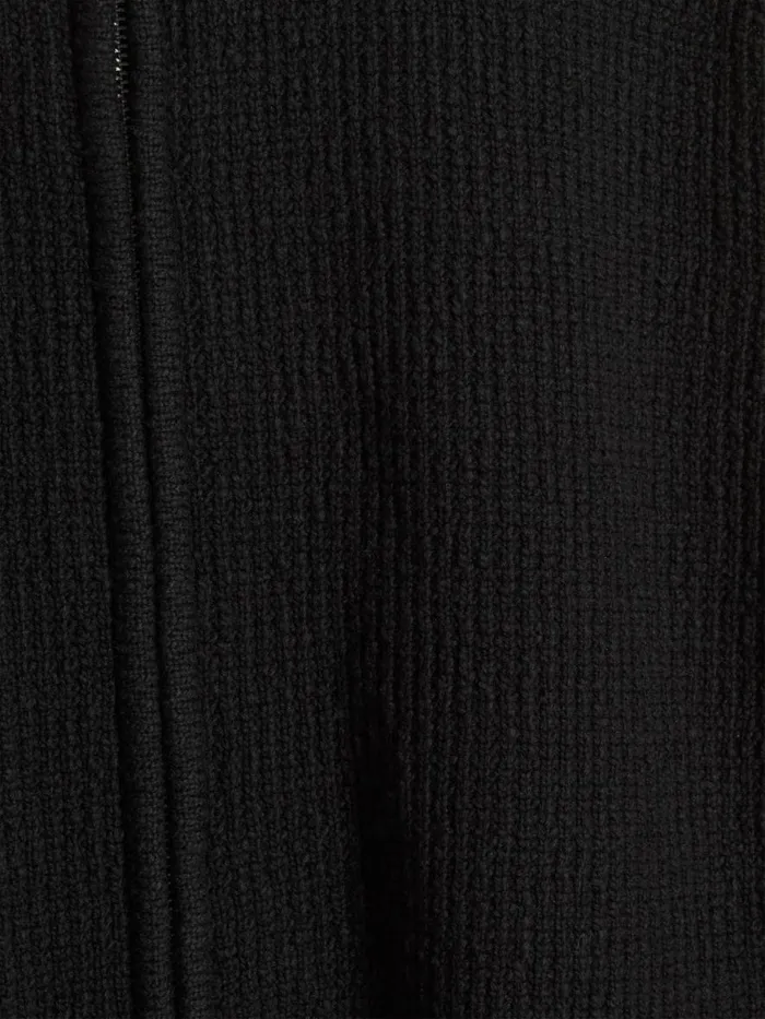 Knitwear Men Holzweiler Atlantic Zip Cardigan Black