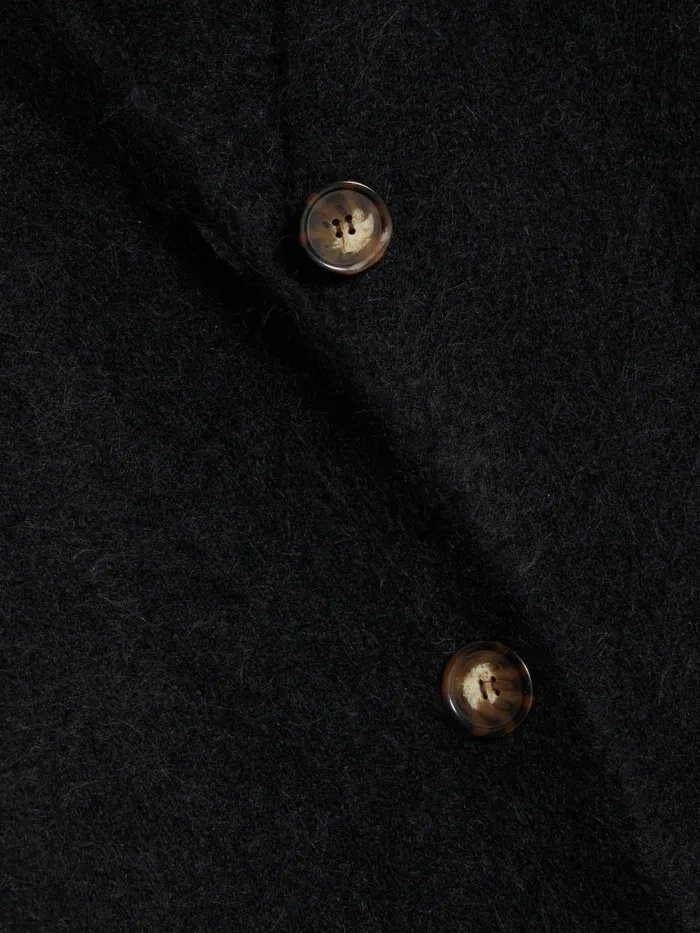 Knitwear Women Holzweiler Passage Fluffy Knit Cardigan Black