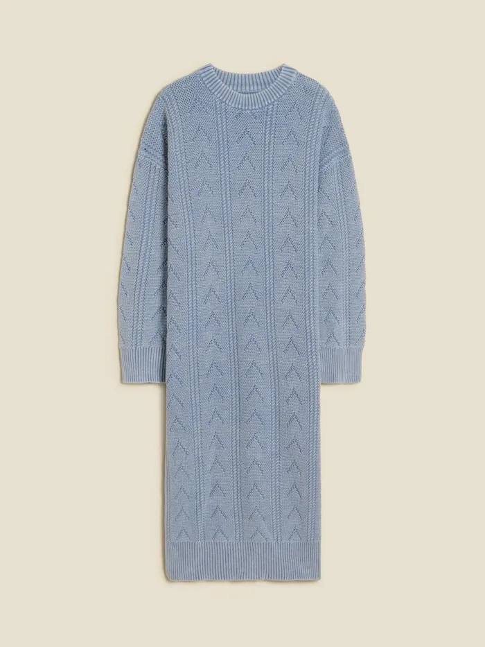 Knitwear Women Holzweiler Serena Knit Dress Lt Blue