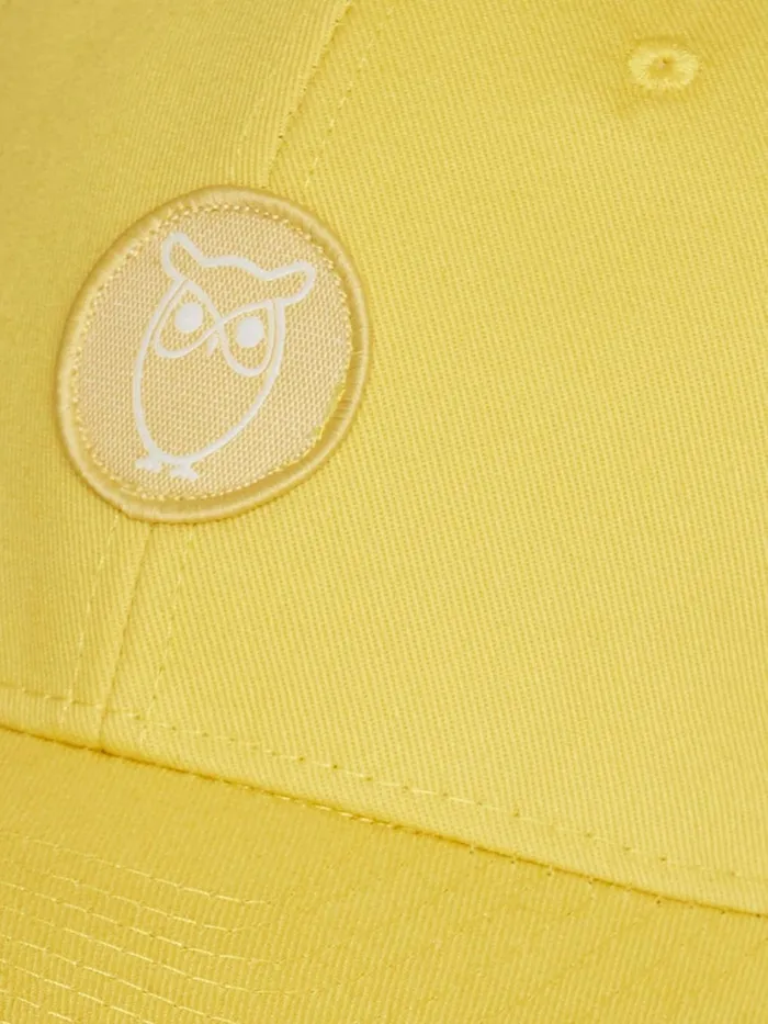 KnowledgeCotton Apparel Accessories Twill Baseball Cap Misted Yellow 8211 Men KnowledgeCotton Apparel Accessories Twill Baseball Cap Misted Yellow 8211 Men