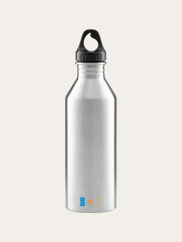 KnowledgeCotton Apparel Accessories WATERAID Stainless Steel Water Bottle Steel Grey 8211 Men