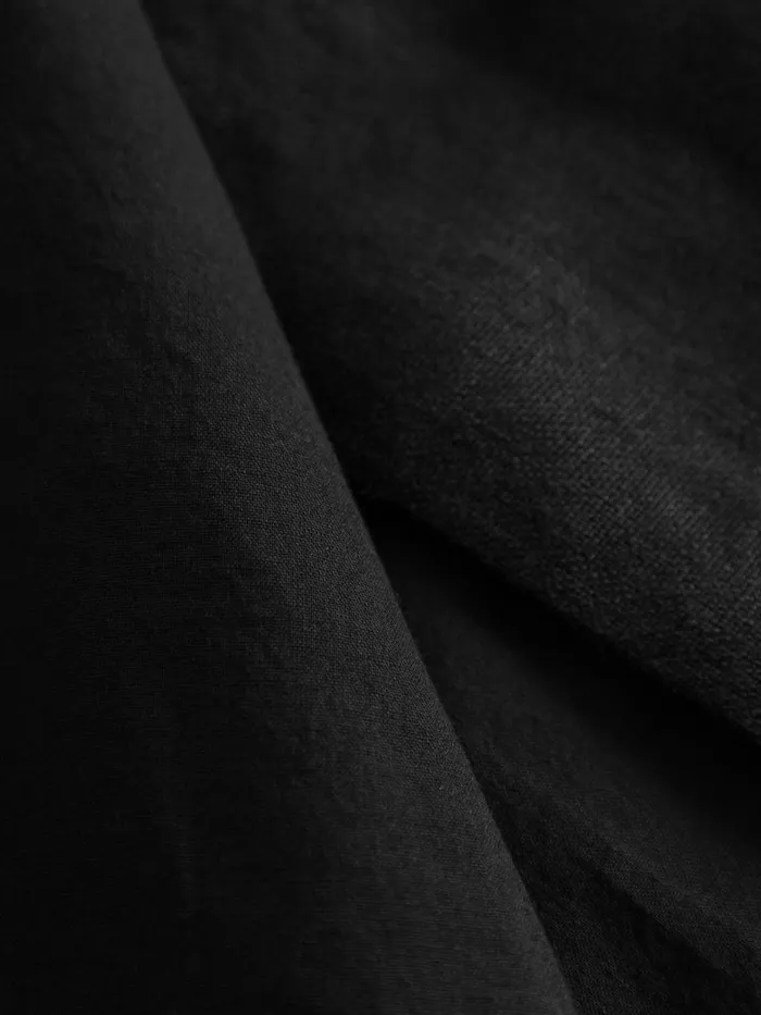 KnowledgeCotton Apparel Dresses And Skirts Natural Linen Wrap Skirt Black Jet 8211 Women KnowledgeCotton Apparel Dresses And Skirts Natural Linen Wrap Skirt Black Jet 8211 Women
