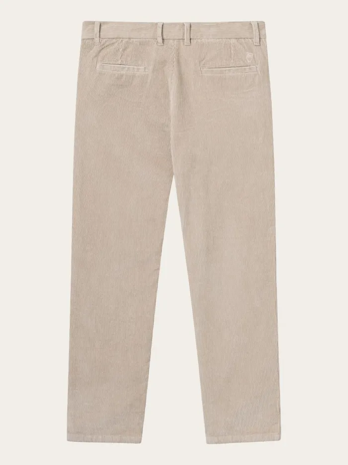 KnowledgeCotton Apparel Pants CHUCK Regular 8wales Corduroy Chino Pants Light Feather Gray 8211 Men KnowledgeCotton Apparel Pants CHUCK Regular 8wales Corduroy Chino Pants Light Feather Gray 8211 Men