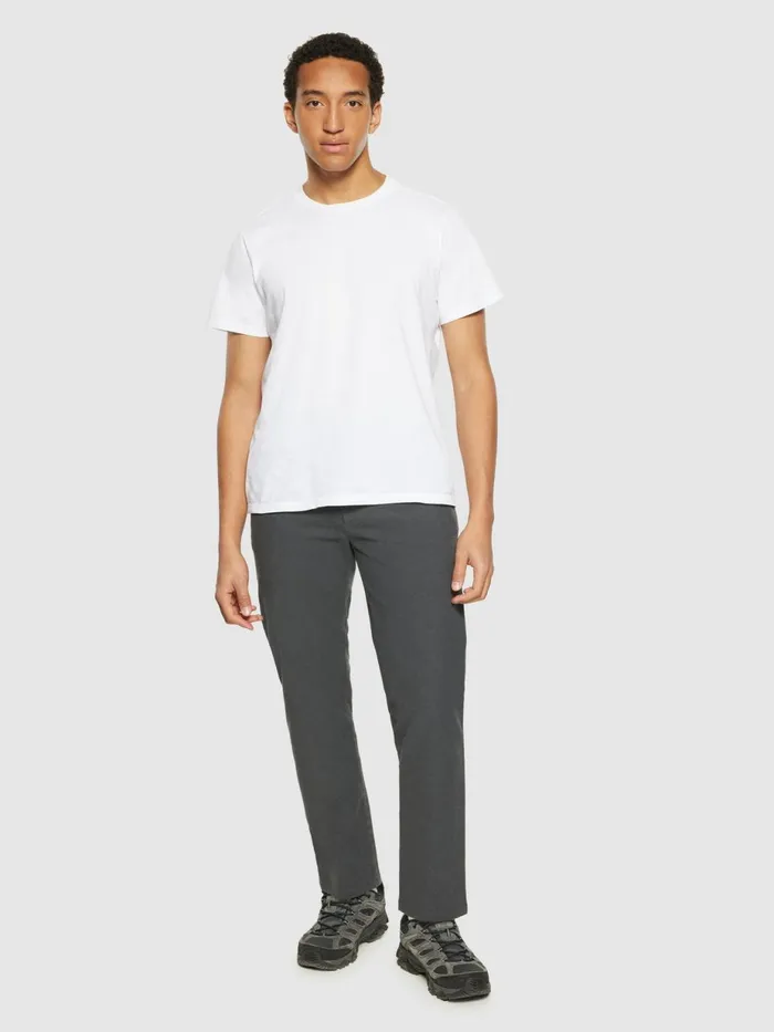 KnowledgeCotton Apparel Pants CHUCK Regular Flannel Chino Pants Gray Pinstripe 8211 Men KnowledgeCotton Apparel Pants CHUCK Regular Flannel Chino Pants Gray Pinstripe 8211 Men