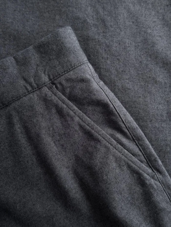 KnowledgeCotton Apparel Pants CHUCK Regular Flannel Chino Pants Gray Pinstripe 8211 Men KnowledgeCotton Apparel Pants CHUCK Regular Flannel Chino Pants Gray Pinstripe 8211 Men