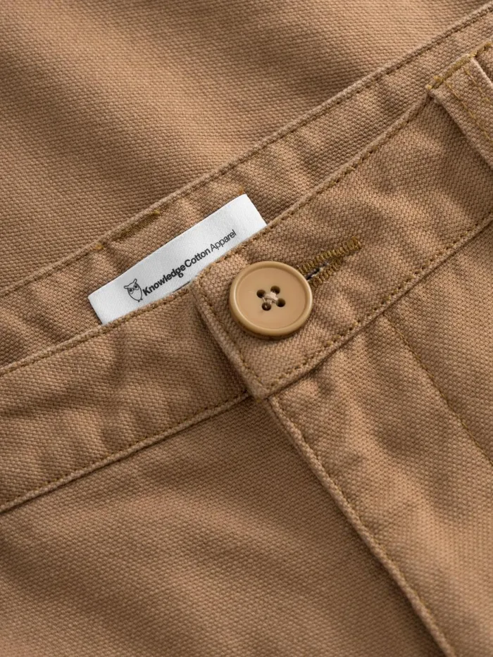 KnowledgeCotton Apparel Pants IRIS Mom Midrise Chino Brown Sugar 8211 Women KnowledgeCotton Apparel Pants IRIS Mom Midrise Chino Brown Sugar 8211 Women