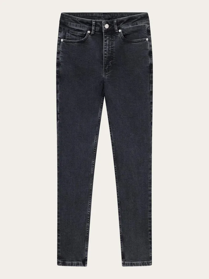 KnowledgeCotton Apparel Pants IVY Skinny Denim Jeans Rinse Black Rinse Black 8211 Women KnowledgeCotton Apparel Pants IVY Skinny Denim Jeans Rinse Black Rinse Black 8211 Women