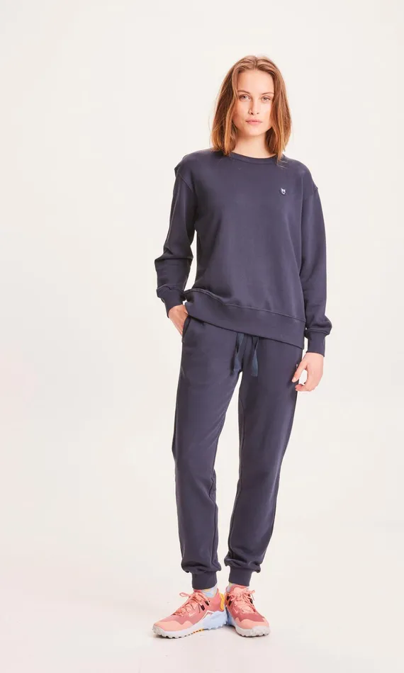 KnowledgeCotton Apparel Pants Sweat Pants Total Eclipse 8211 Women KnowledgeCotton Apparel Pants Sweat Pants Total Eclipse 8211 Women