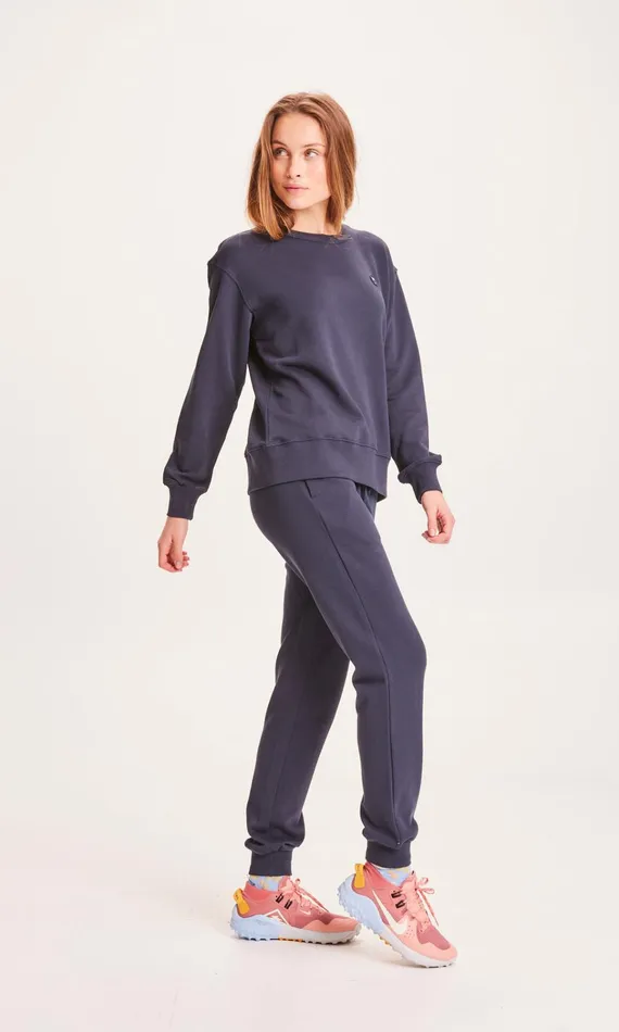KnowledgeCotton Apparel Pants Sweat Pants Total Eclipse 8211 Women KnowledgeCotton Apparel Pants Sweat Pants Total Eclipse 8211 Women