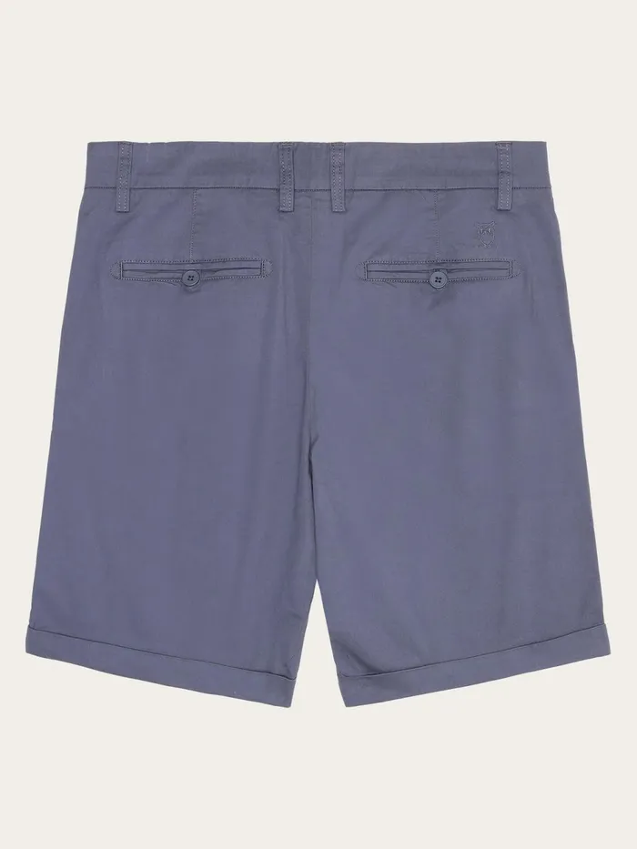 KnowledgeCotton Apparel Shorts CHUCK Regular Chino Poplin Shorts Vintage Indigo 8211 Men KnowledgeCotton Apparel Shorts CHUCK Regular Chino Poplin Shorts Vintage Indigo 8211 Men